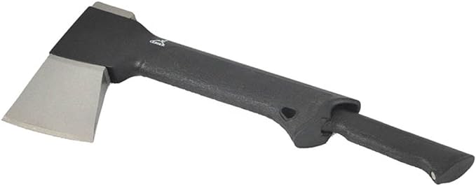 KD ‎‎Forged Steel Mini Survival Axe Outdoor Survival Tool Rubber Handle
