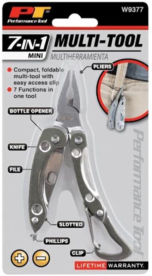 KD Multi-Tool Pliers Camping Pocket Knife and Screwdrivers