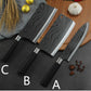 KD Professional chef stainless steel knife gift set knife