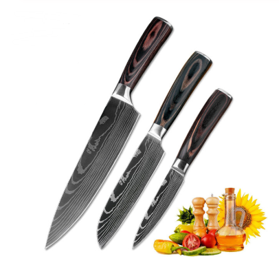 KD Carpenter's Special Set 6-piece Set 8-piece Set Knife Chef Knife