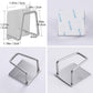 KD Adhesive Sponge Holder Sink Caddy for Kitchen Accessories Stainless Steel