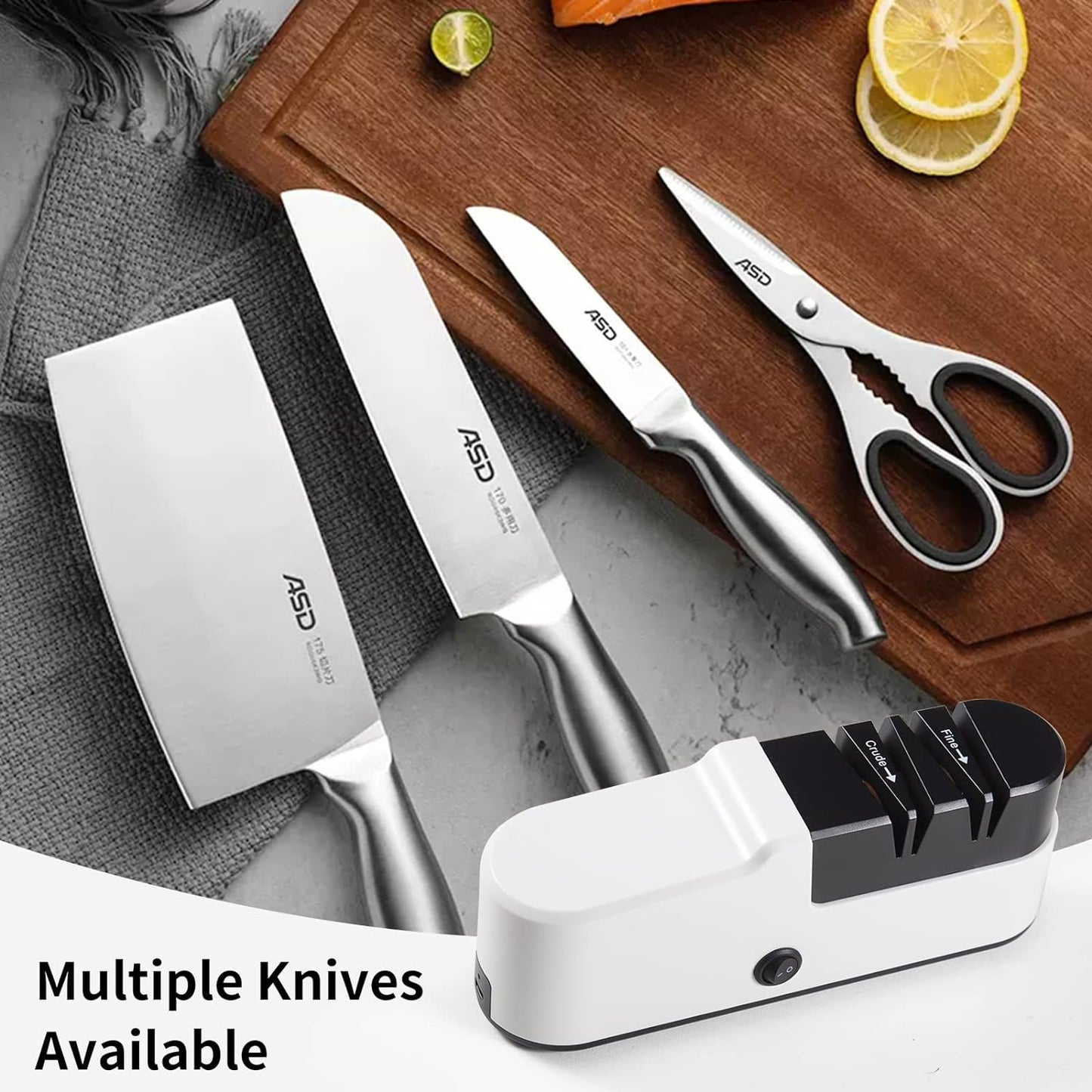 KD Electric Knife Sharpener Automatic Knife Sharpener