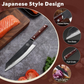 KD 8Inch Japanese Kiritsuke Chef Forged Knife with Gift Box