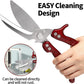 KD Kitchen Scissors Heavy Duty Shears Dishwasher Safe Stainless Steel