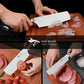 KD 7" Nakiri Chef's Knife Stainless Steel Kitchen Knife with Gift Box