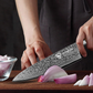 KD Japanese Razor Sharp Damascus Chef Knife with Gift Box