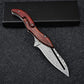 KD Folding Pocket Knife Damascus Steel VG-10 Japanese