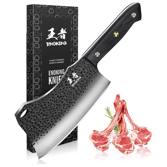   KD 7.1 inch Serbian Cleaver Chef Knife 