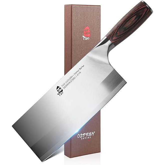 KD 8 inch - Professional Chinese Cleaver Knife Butcher Knives Kitchen Chef Knives, Gift Box