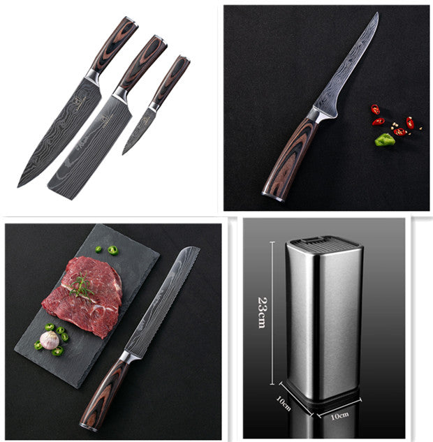 KD Chef Knives Kitchen Knives Cleaver Slicing Knives