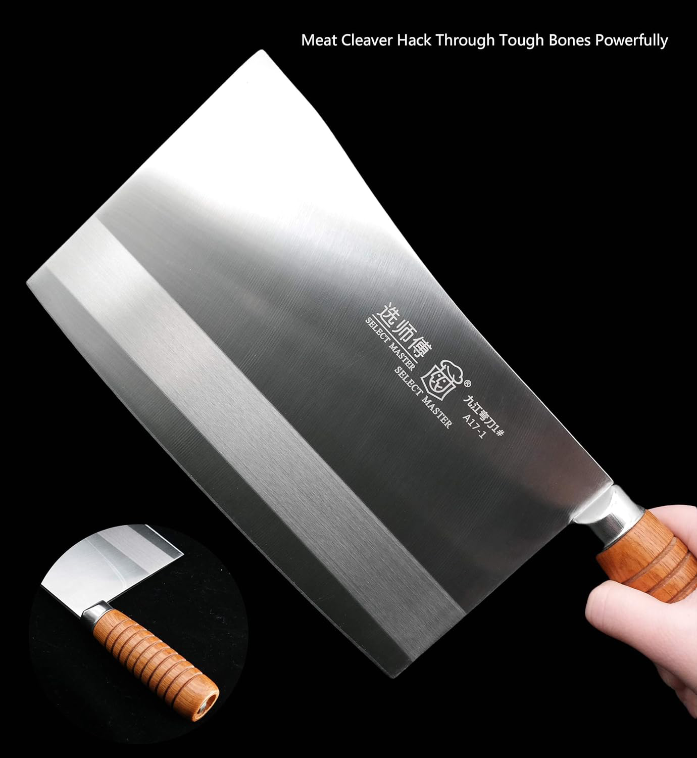 KD Meat Cleaver Professional Chinese Chef Knife Heavy Duty Bone Choppe –  Knife Depot Co.