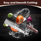 KD 8 Inch Chinese Cleaver Kitchen Knife Meat Vegetable Cutting Chef Knife High Carbon Steel Slicing Butcher Knife