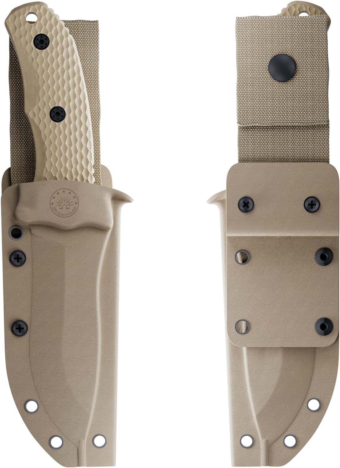 KD Hunting Knife with Kydex Sheath is suitable for Camping