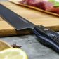 KD Moretsuna Knife Set 3-6-layer Clad Black Oxide Coating Chef Kiritsuke Knife