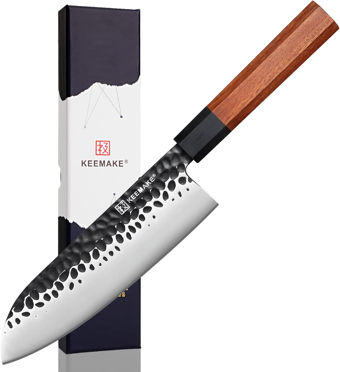 KD Japanese 440C Stainless Steel Kitchen Knives with Gift Box