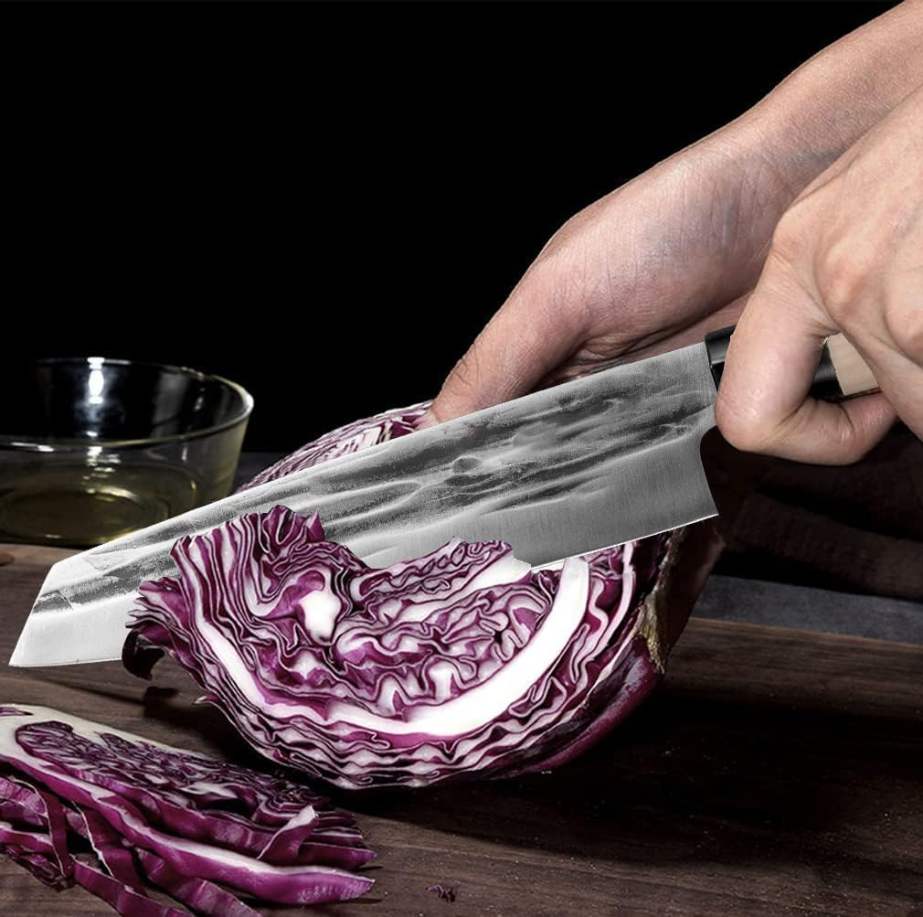 KD 8" Japanese Kiritsuke Chef Knife Hand Forged Chef Knife