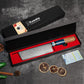 KD Japanese Nakiri Knife: 67 Layer Damascus Steel Knife with Gift Box