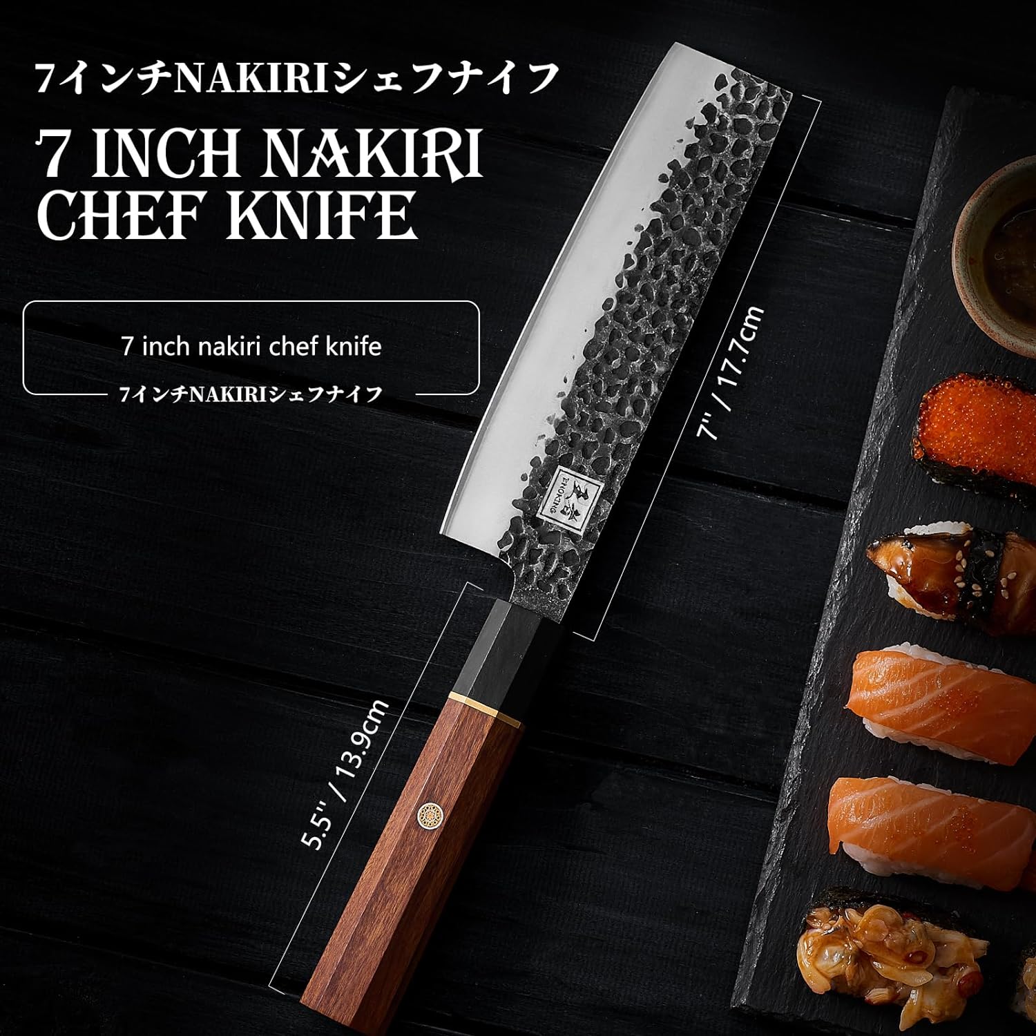 KD Japanese Nakiri Chef Knife 7 5 Layers Kitchen Knife with Gift Box –  Knife Depot Co.