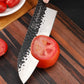 KD 7" Santoku Chef knife 3 Layer Carbon Steel with Gift Box