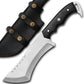KD Hunting Knife Outdoor Survival Includes Sheath for Easy Carry & Protection