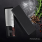 KD 8 Inch Cleaver High Carbon German Steel Chef Kitchen Knife for Meat Cutting with Ergonomic Handle Gift Box