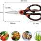 KD Scissors Stainless Steel Multi-function Kitchen with Protective Sheath