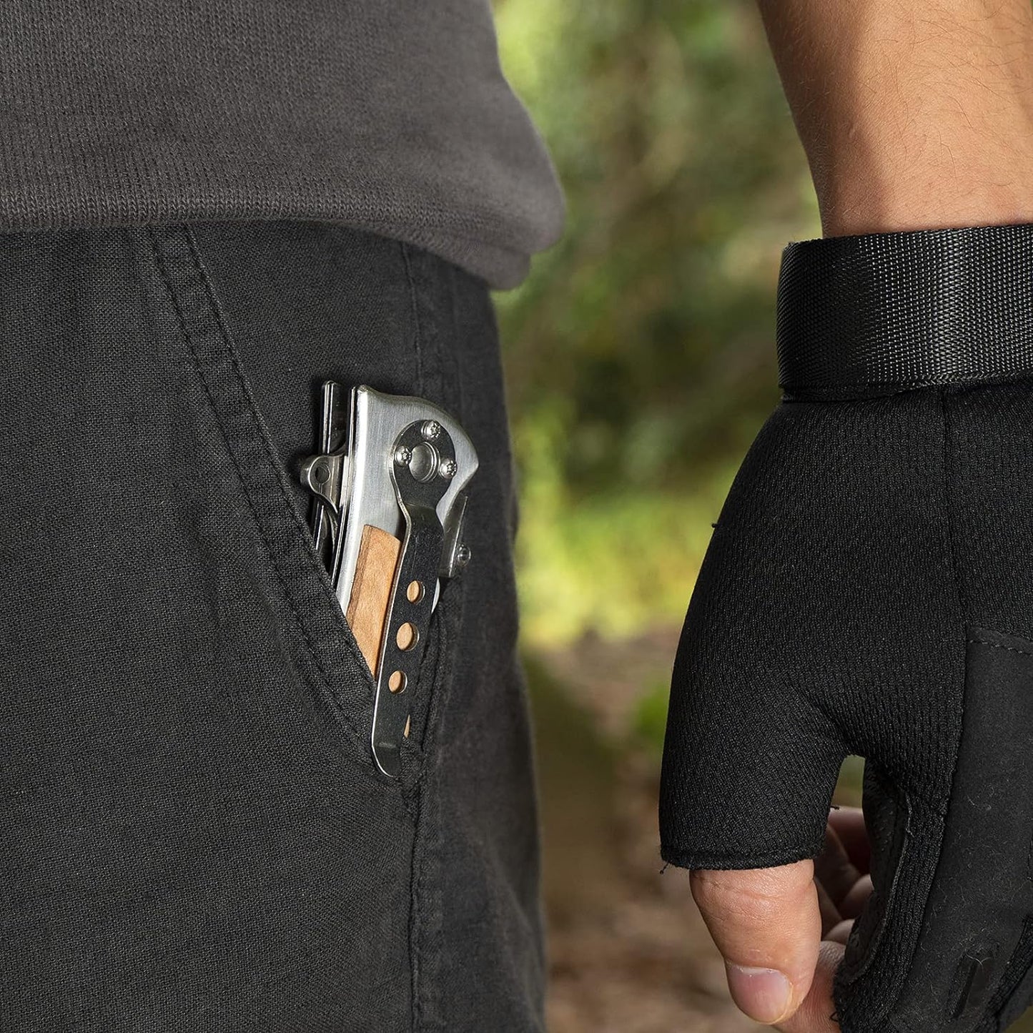 kd-pocket-folding-knife-safety-liner-lock-belt-clip-wooden