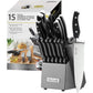     ® KD Kitchen Knife Block Set