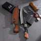 KD 67 Layers Damascus Alloy Steel Chef Knife with Leather Sheath