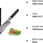 KD Nakiri Chef Knife German Stainless Steel with Gift Box