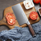 KD Professional 7-Inch Meat Cleaver: Super Sharp Stainless Steel Blade