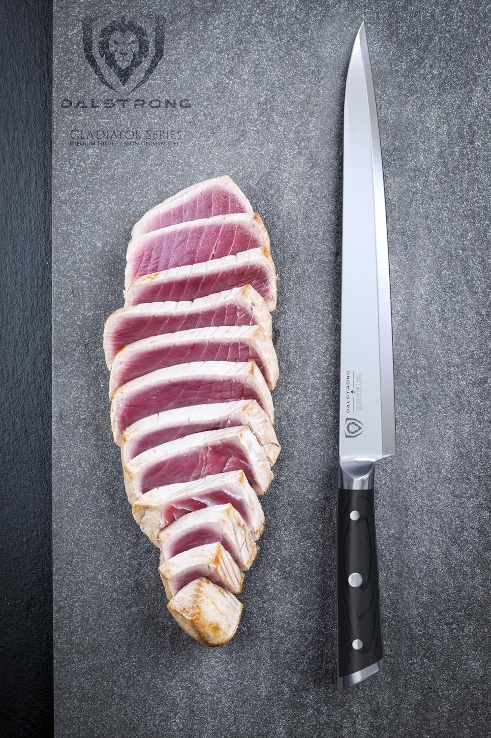 KD Yanagiba Knife Sushi Knife G10 Handle Kitchen Knife with Sheath