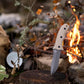 KD Hunting Knife with Kydex Sheath is suitable for Camping