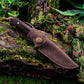 KD Hunting Knife Outdoor Survival Knife Wilderness Knife with Sheath