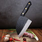 KD Forged Hammered Retro Cut Bones And Vegetables Stainless Steel Kitchen Knives