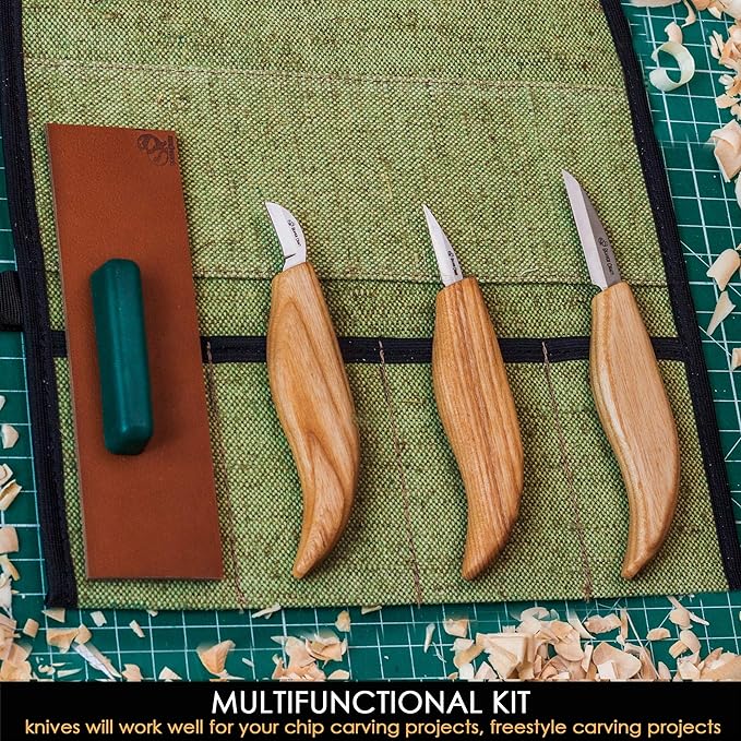KD Wood Carving Tools Kit S15 Basswood Carving Blocks Set