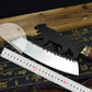 KD Forged Knife Meat Cleaver Slaughter Sharp Figured Vegetable Cutter Kitchen Cooking Knife