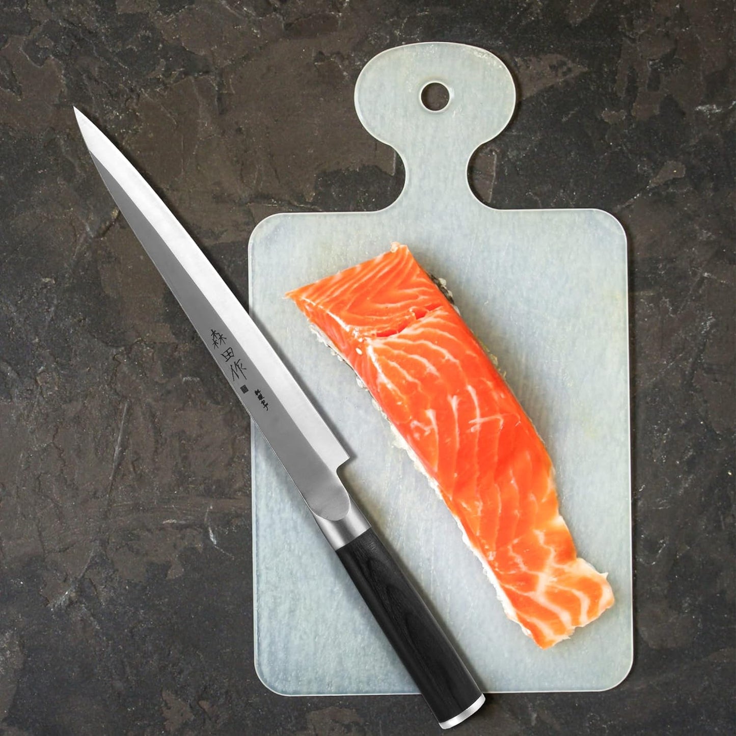 KD Sashimi Knife 9.5" Yanagiba Sushi Knife with Gift Box