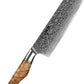 KD Nakiri Chef Knife High Carbon Steel 67 Layers Damascus Steel with Gift Box