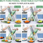 KD Upgraded version Mandoline Slicer for Kitchen & Safe Vegetable Chopper