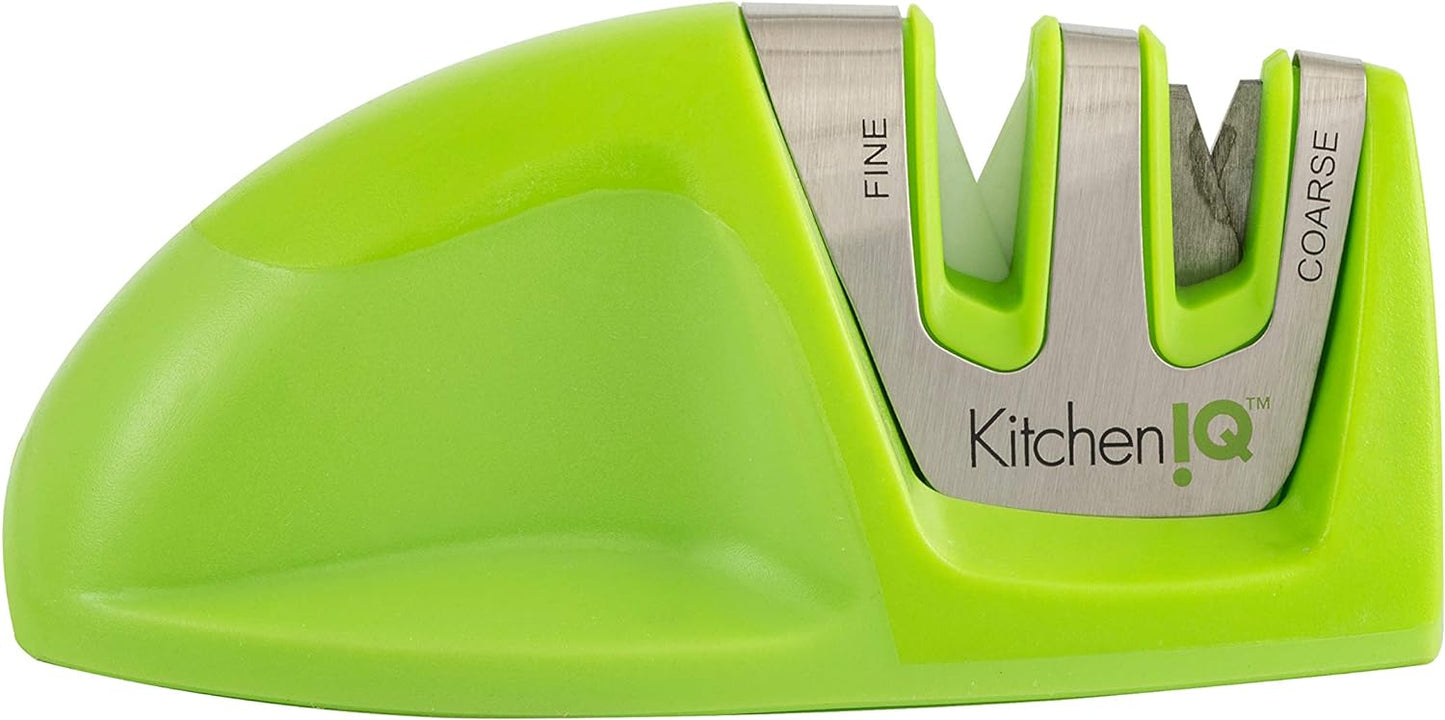 KD Edge Grip 2-Stage Knife Sharpener Compact for Easy Storage Stable