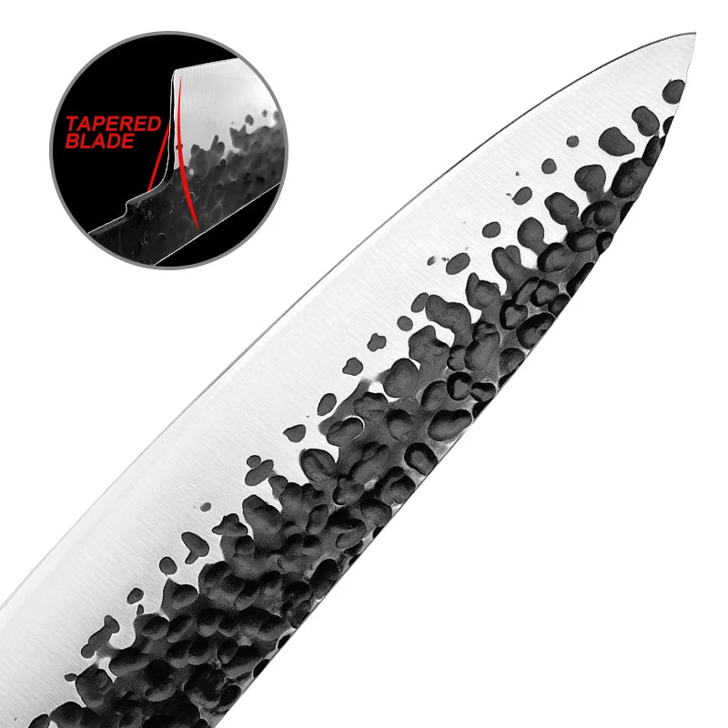 KD Blank Blade DIY Kitchen Chef Knife High Carbon Steel Razor Sharp
