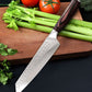 KD Japanese Kitchen Knife Kiritsuke and Santoku Knives Sushi Sashimi Slicing Super Sharp Stainless Steel