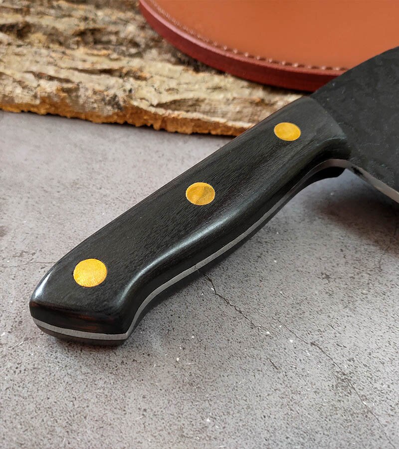 KD Handmade Forged Chef Kitchen Knife High-carbon Steel Knives Cleaver Filleting Slicing Butcher Knife Sleeves