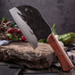 KD Butcher Knife Outdoor Survival Camping Pocket Knife Forged Slaughter Fish Vegetables Meat