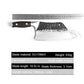 KD Forged Butcher Kitchen Knife Handmade High-Carbon Clad Steel Knife Cleaver Filleting Slicing Knife