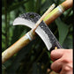 Meat Slicing Knife Field Portable Machete Sickle Camping Sugarcane Peeling Fruit Knife
