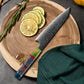 KD Japanese 6" Damascus VG10 Kiritsuke Chef Knife with Gift Box