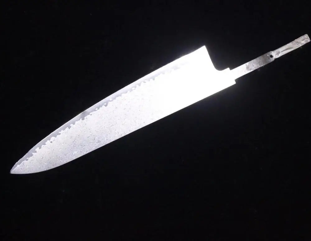 KD DIY Blades Damascus Steel Kitchen Knife Blank Blade 67 Layers VG10