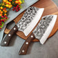 KD Forged Kitchen Knife Hammer Stainless Steel Chef  Butcher Chopper Traditional Handmade Cooking Knives
